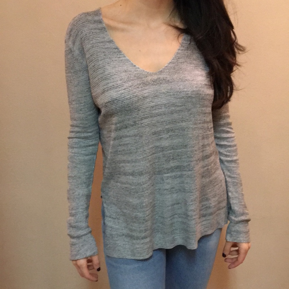 Zara Long Sleeve Knit Shirt